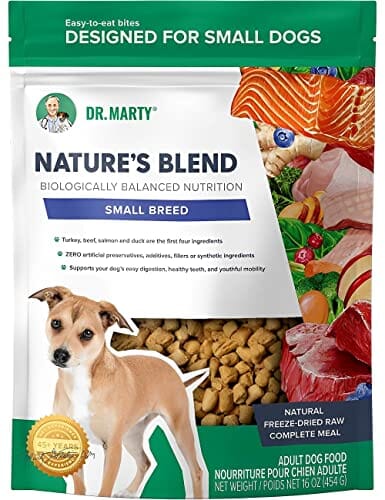 Dr. Marty Raw Beef and Venison Freeze-Dried Dog Food - 16 Oz  