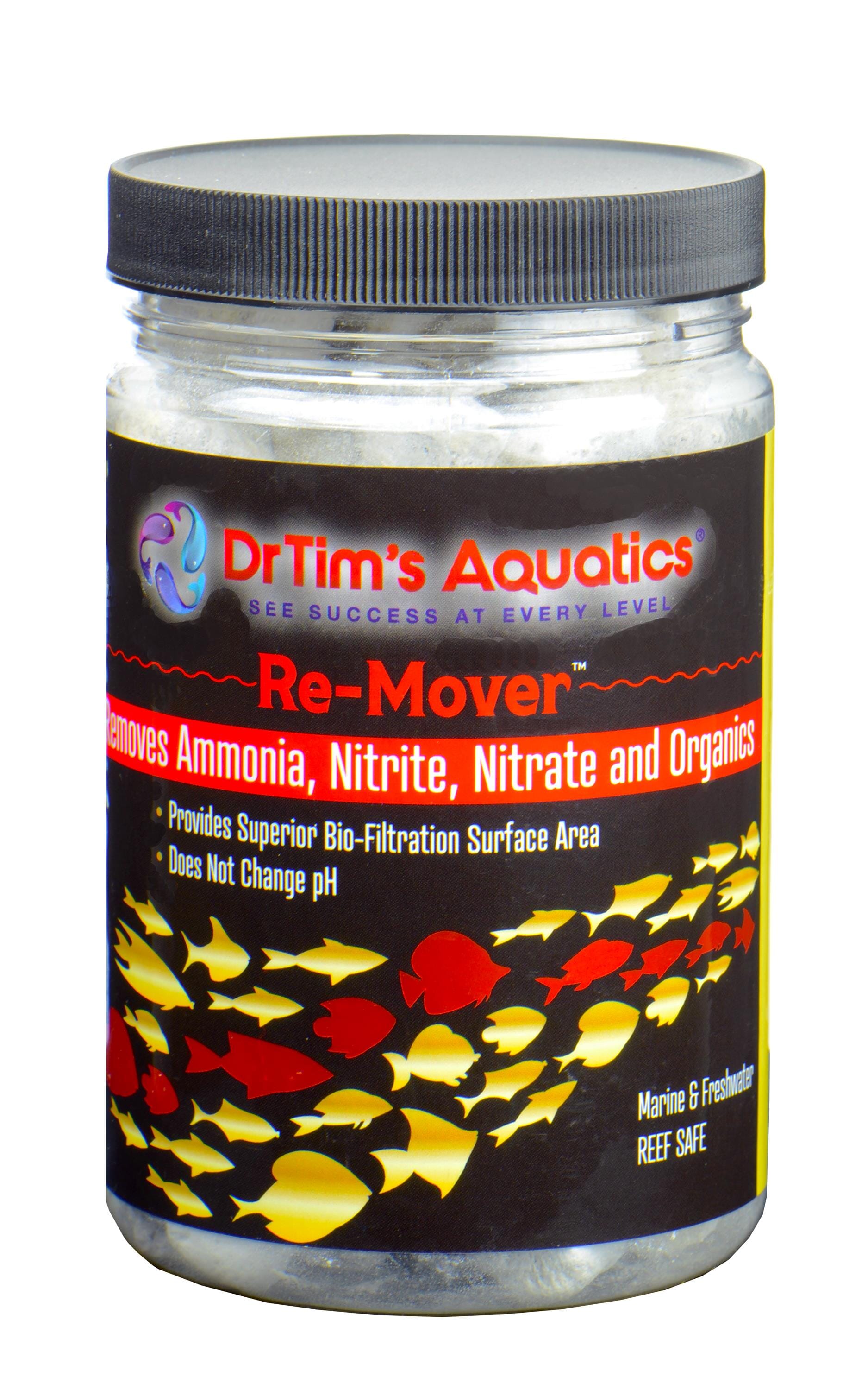 Dr Tim's Aquatics Ammonia Nitrite and Nitrate Re-Mover (60-100GAL) - 32 Oz  