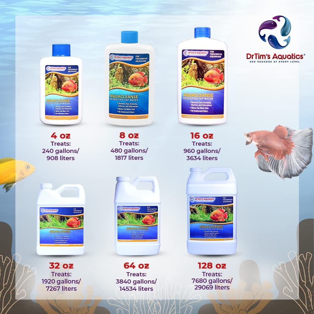 Dr Tim's Aquatics Aquacleanse (480GAL) Freshwater - 8 Oz  