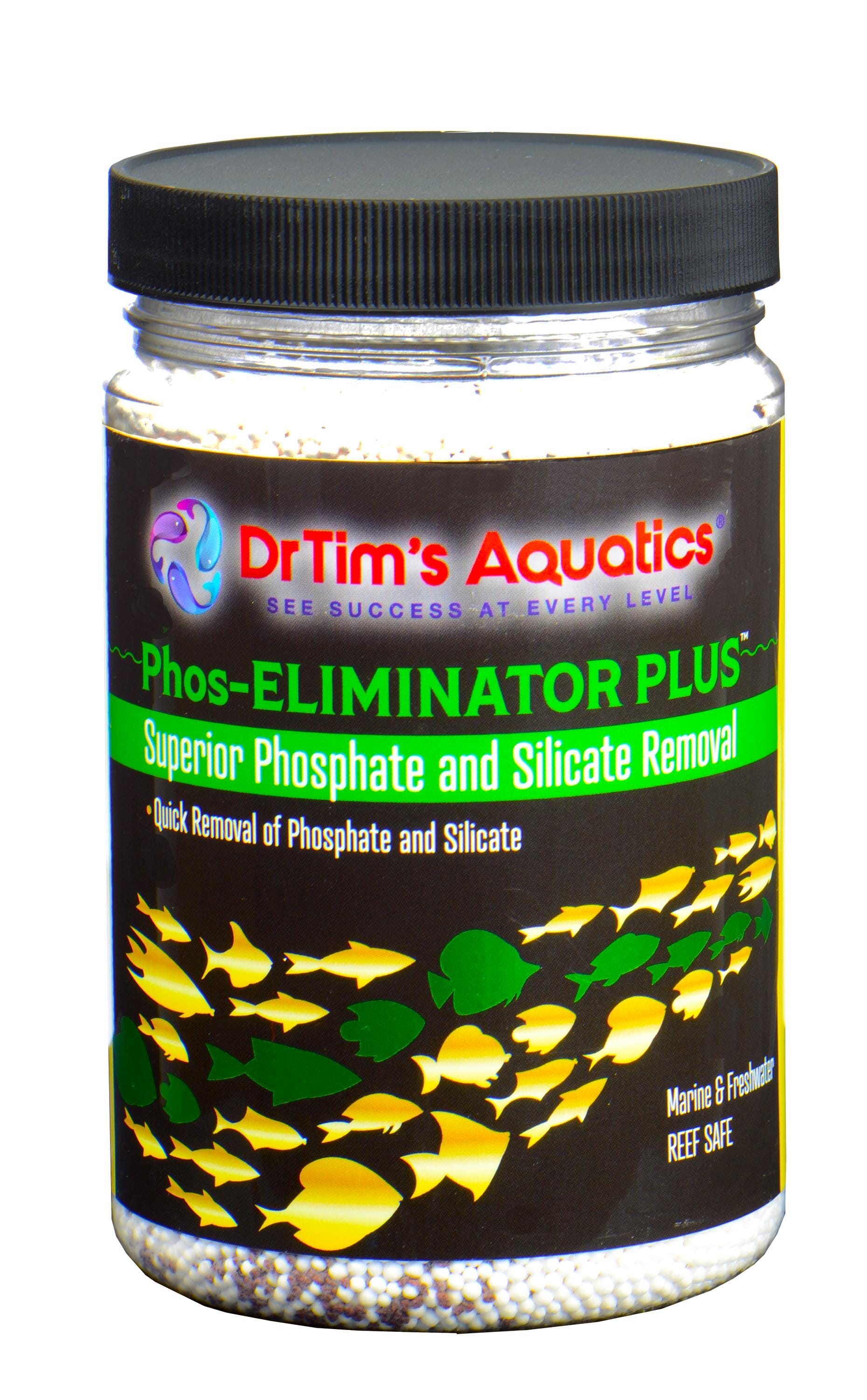 Dr Tim's Aquatics Phos-Eliminator Plus Aquarium Solution (800GAL) - 32 Oz  