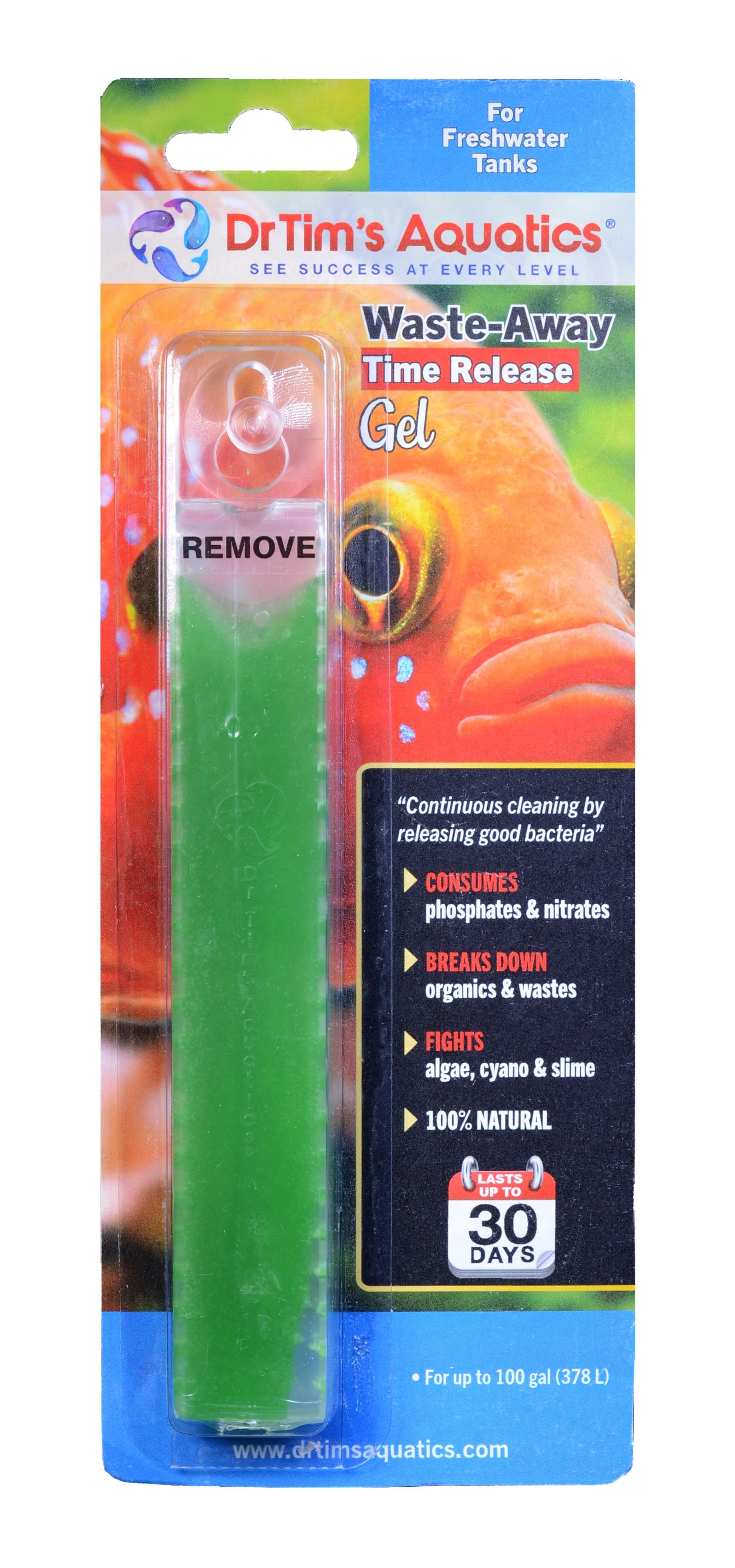 Dr Tim's Aquatics Waste-Away Release Gel Freshwater Water Clarifier (75GAL) - Large  