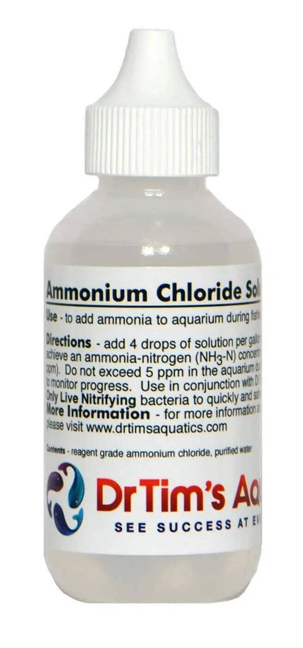 Dr Tim's Aquatics Zeo-Pure Ammonia Binding and Heavy Metal Remover - (100GAL) - 16 Oz  