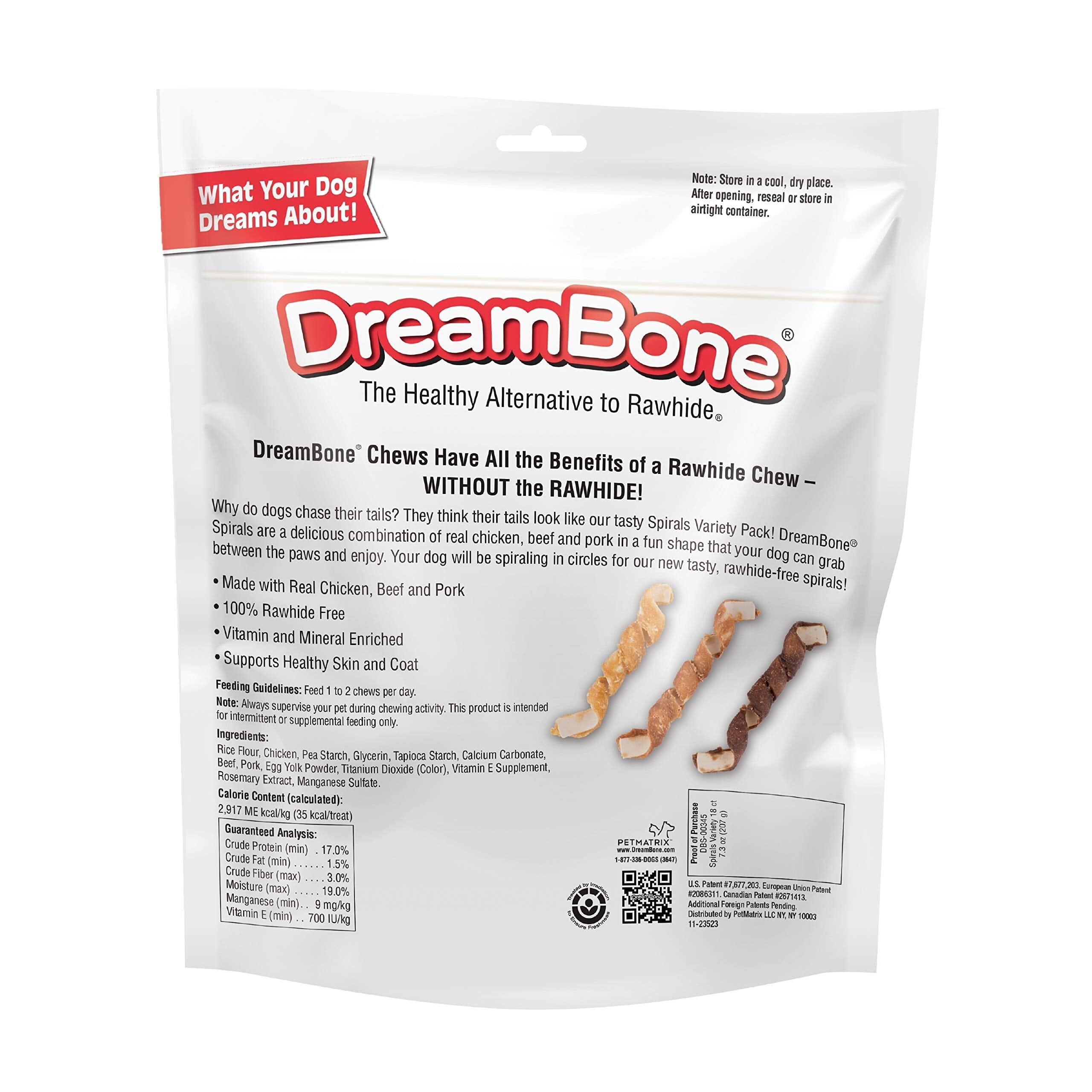 Dreambone Beefsticks Natural Dog Chews - 10.6 Oz - 15 Pack  