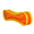 DuraForce Bone Tiger Woven Floating and Squeaking Dog Toy - Orange/Yellow