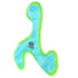 DuraForce Boomerang Tiger Woven Floating and Squeaking Fetch Dog Toy