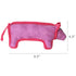 DuraForce Pig Tiger Woven Floating and Squeaking Dog Toy - Pink