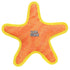 DuraForce Star Tiger Woven Floating and Squeaking Dog Toy - Orange/Yellow Default Title