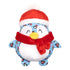 The Worthy Dog Penguin Holiday Squeak Nylon and Plush Dog Toy