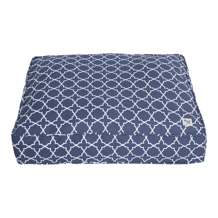 Molly Mutt Romeo Juliet Duvet 100% Cotton Breathable and Washable Pet Bed Cover - Dark Blue