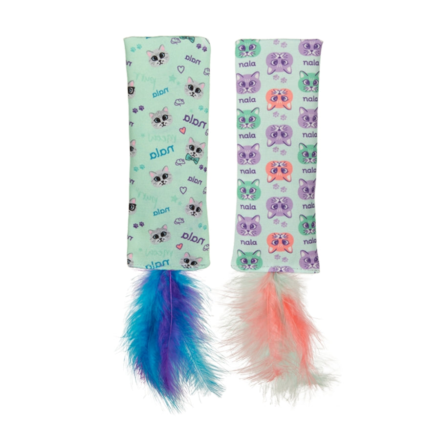 Hero Nala Kicker Feather and Crinkle Catnip Cat Toy - 2 Pack