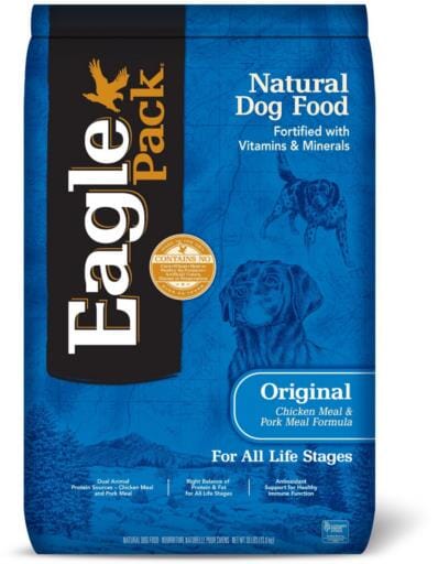 Eagle Pack Natural Chicken and Pork Meal Formula Dry Dog Food  