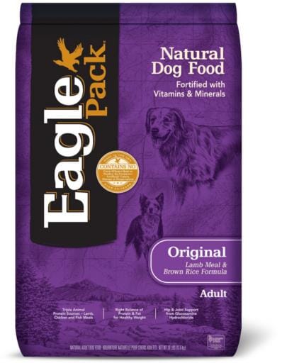 Eagle Pack Natural Lamb Meal and Brown Rice Formula Dry Dog Food  