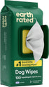 Earth Rated Dog Grooming Wipes Lavender - 100 Count