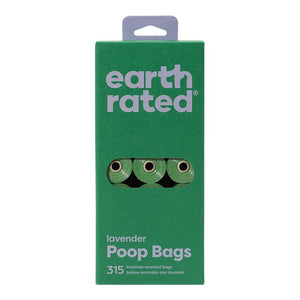 Earth Rated Dog Wastebags Lavender - 21 Rolls - 315 Count