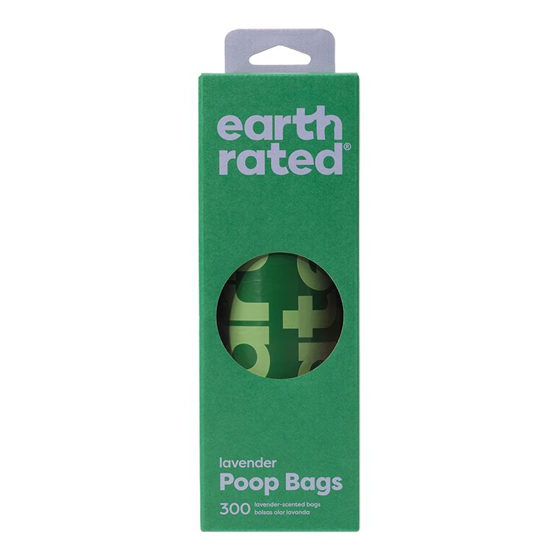 Earth Rated Dog Wastebags Lavender - 300 Count  