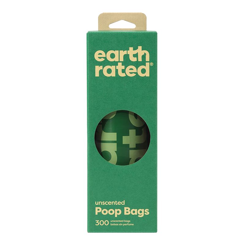 Earth Rated Dog Wastebags UNScented - 300 Count  