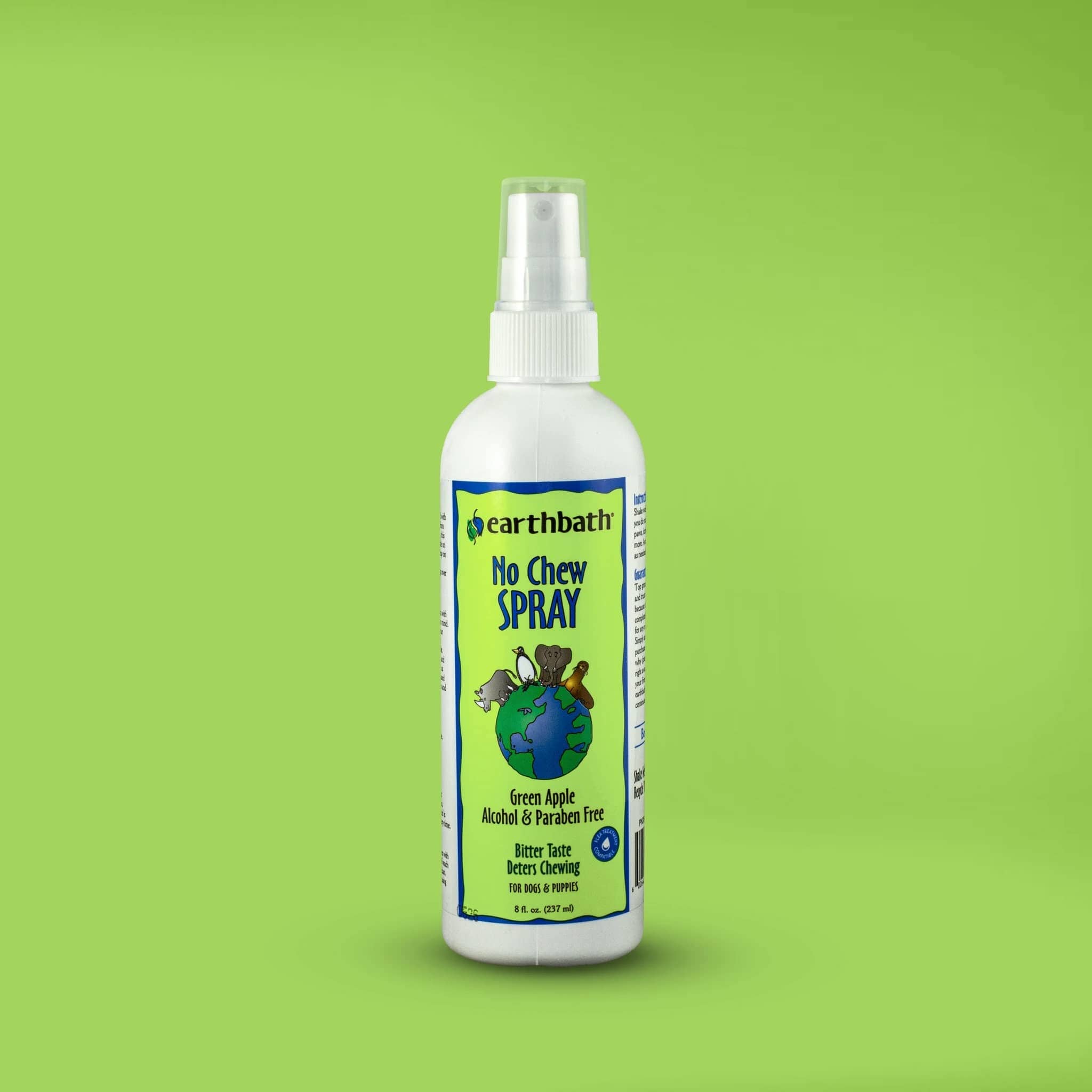 Earthbath No Chew Bitter Apple Repellent Dog Spray - 8 Oz  