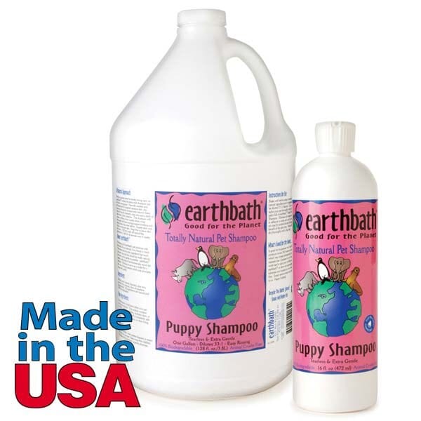 Earthbath Ultra-Mild Puppy Wild-Cherry Concentrated Dog Shampoo - 1 Gallon