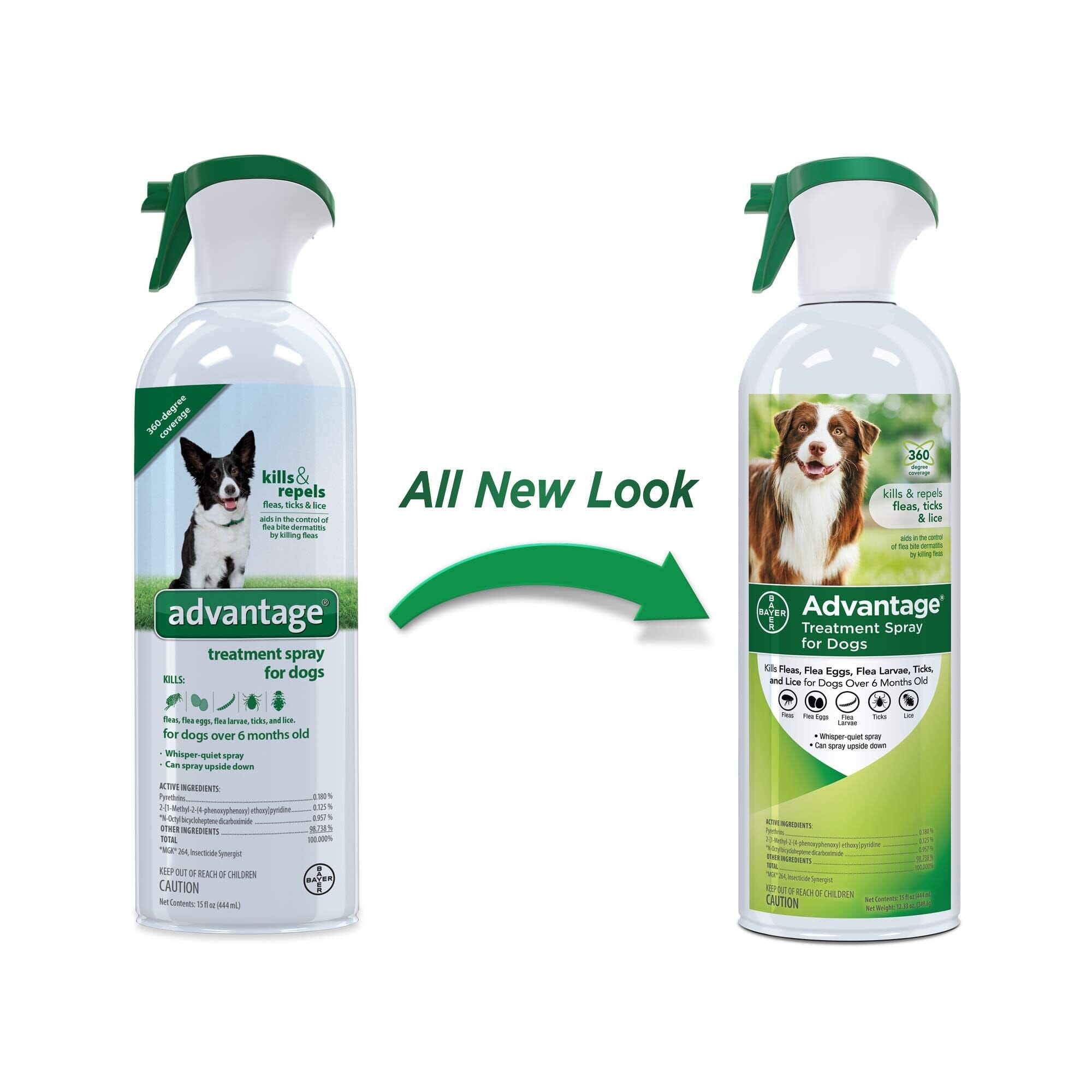 Elanco Advantage Flea and Tick Dog Spray for Adults and Puppies over 6 Months