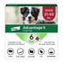 Elanco Advantage II Large Dog 6-Month Dose Flea and Tick Spot-on Treatment - 21-55 Lbs - Red - 6 Pack
