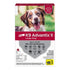 Elanco K9 Advantix II Large Dog 6-Month Dose Flea and Tick Spot-on Treatment - 21-55 Lbs - Red - 6 Pack