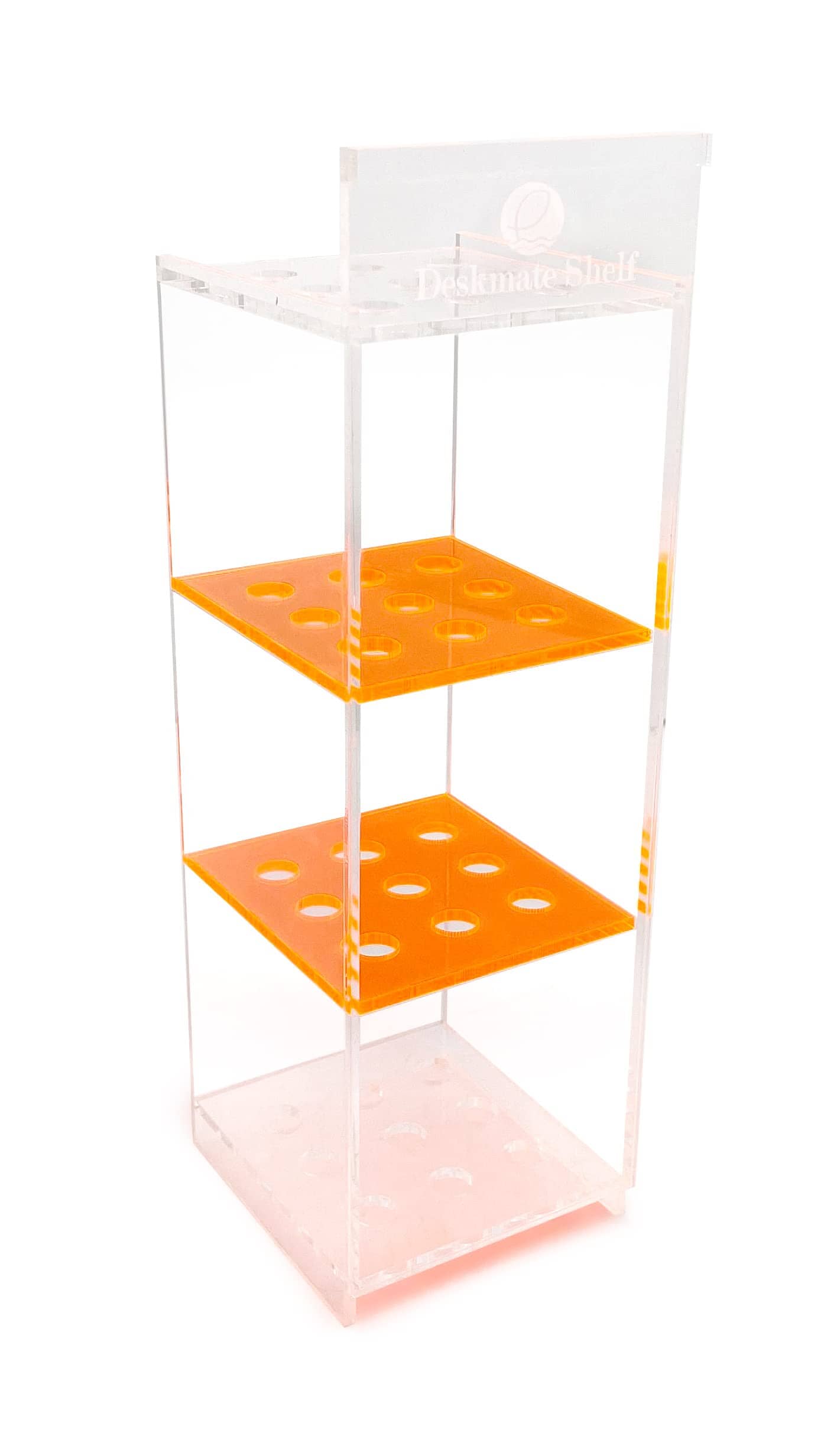 EShopps Deskmate Acrylic Media Shelf for 3.8 Gallon Aquarium  