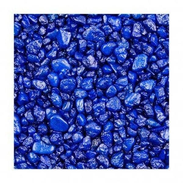 Estes Spectrastone Special Freshwater Aquarium Gravel - 5 Lbs - Case of 6 Blue