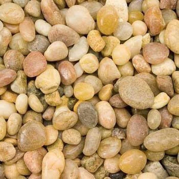 Estes Stoney River Natural Jumbo Gems Freshwater Aquarium Gravel 5 Lbs - 6 Pack