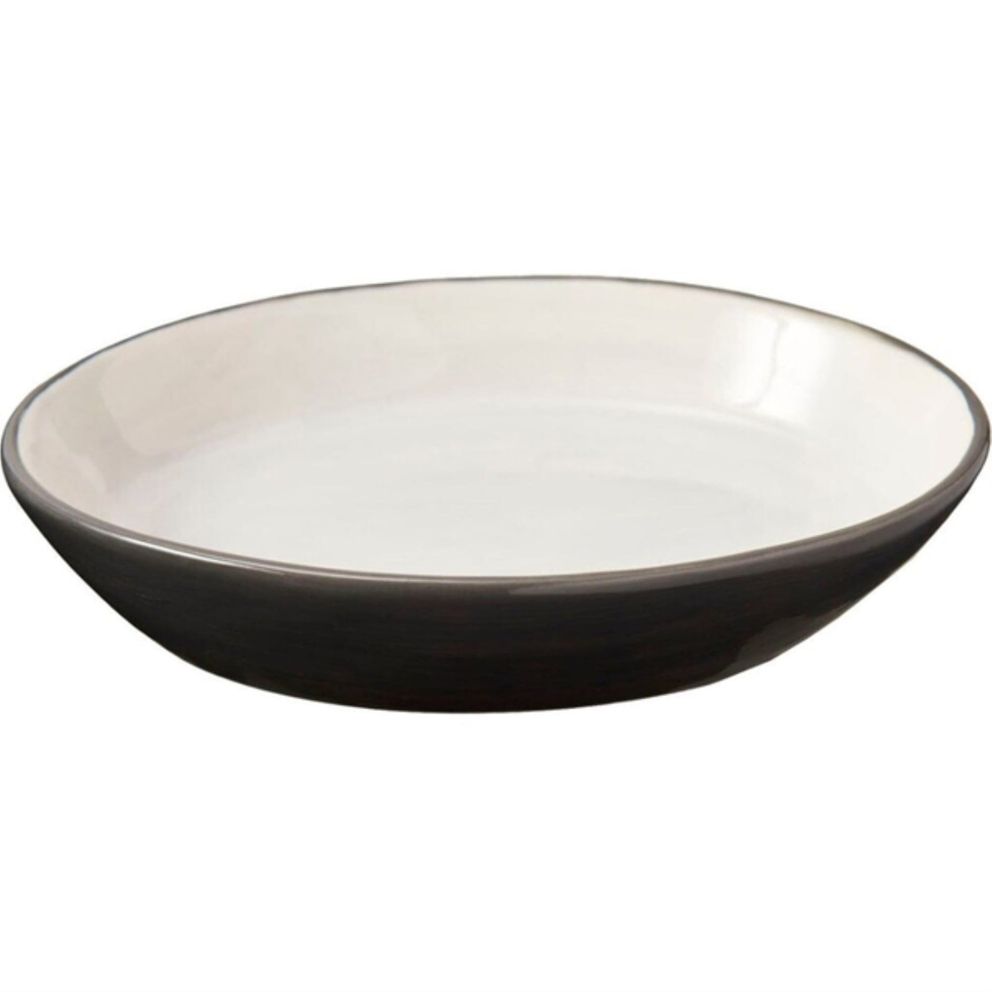 Ethical SPOT 2-Tone Ceramic Oval Cat Bowl - Gray - 6 Inch Default Title