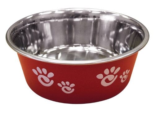 Ethical SPOT Barcelona Matte Stainless Steel Dog Bowl - Raspberry - 32 Oz Default Title