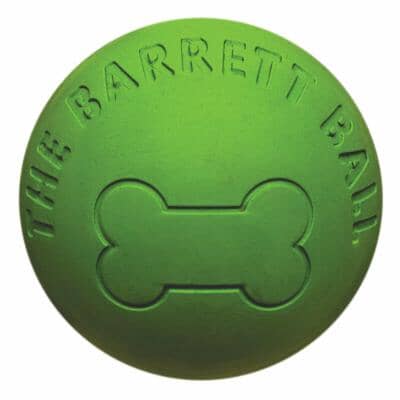 Ethical SPOT Barret Balls Indestructible Rubber Fetch Ball Dog Toy Green - Large - 5 Inch