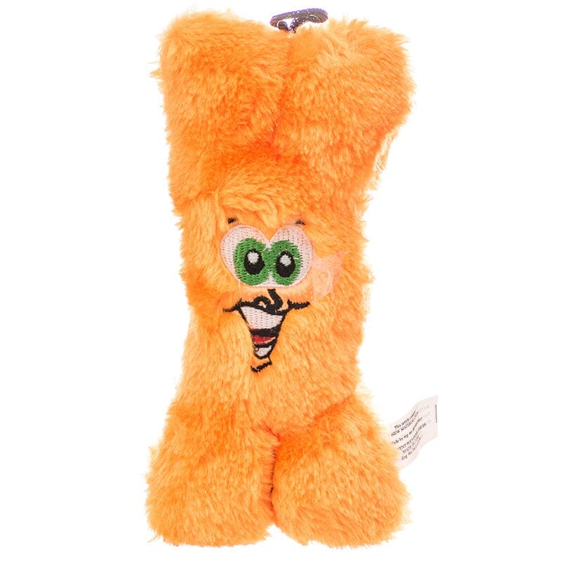 Ethical SPOT Bone with Embroidered Face Squeak and Plush Dog Toy Default Title