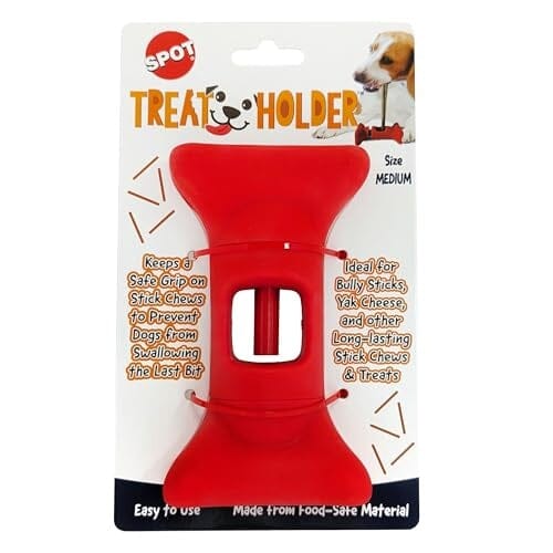 Ethical SPOT Bully Stick and Yak Treat Holder Stick Dog Feeder Medium - 6 Inch