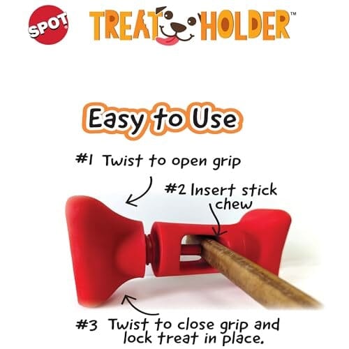 Ethical SPOT Bully Stick and Yak Treat Holder Stick Dog Feeder