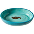 Ethical SPOT Elegance Whisker-Friendly Ceramic Cat Bird and Reptile Dish - Aqua - 6 Inch Default Title