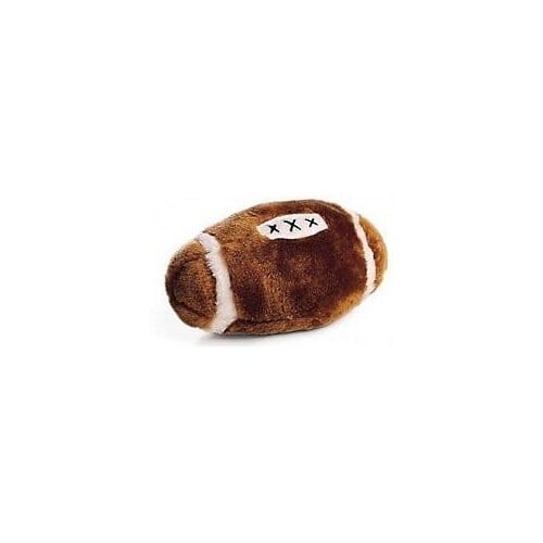 Ethical SPOT Football Squeak and Plush Dog Toy - 4.5 Inch Default Title