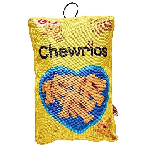 Ethical SPOT Fun Foods Cereal Chewrios Squeak Nylon and Plush Dog Toy - Medium - 8 Inch Default Title