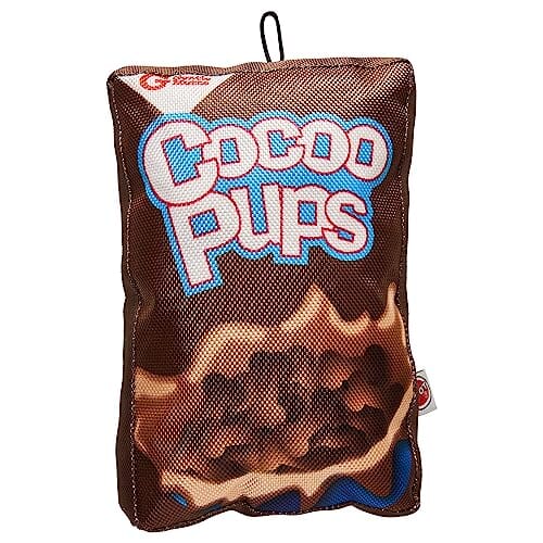 Ethical SPOT Fun Foods Cocoo Pups Squeak Nylon and Plush Dog Toy - Medium - 8 Inch Default Title