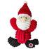 Ethical SPOT Holiday Knot For Nothing Christmas Santa Squeak and Knotted Dog Toy - 6.5 Inch Default Title