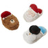 Ethical SPOT Holiday Slippers Squeak Crinkle Plush Dog Toy - Assorted - 8 Inch - 3 Pack Default Title