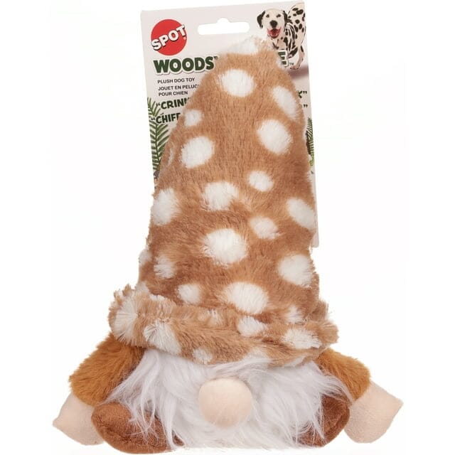 Ethical SPOT Holiday Woodsy Gnome Squeak and Plush Dog Toy - Assorted - 12 Inch Default Title
