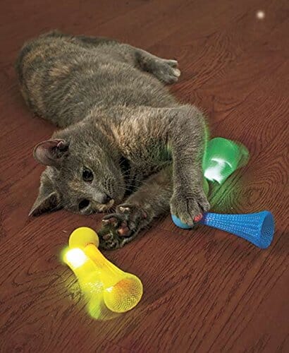 Ethical SPOT Kitty Fun Boppers Light-Up and Catnip Cat Toy - 4 Inch
