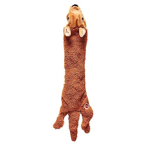 Ethical SPOT Love The Earth Kangaroo Stuffing-Free Crinkle and Squeak Dog Toy Medium - 14 Inch