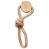 Ethical SPOT Love The Earth Natural Coffee Wood and Rope Tug Dog Toy - 12 Inch Default Title