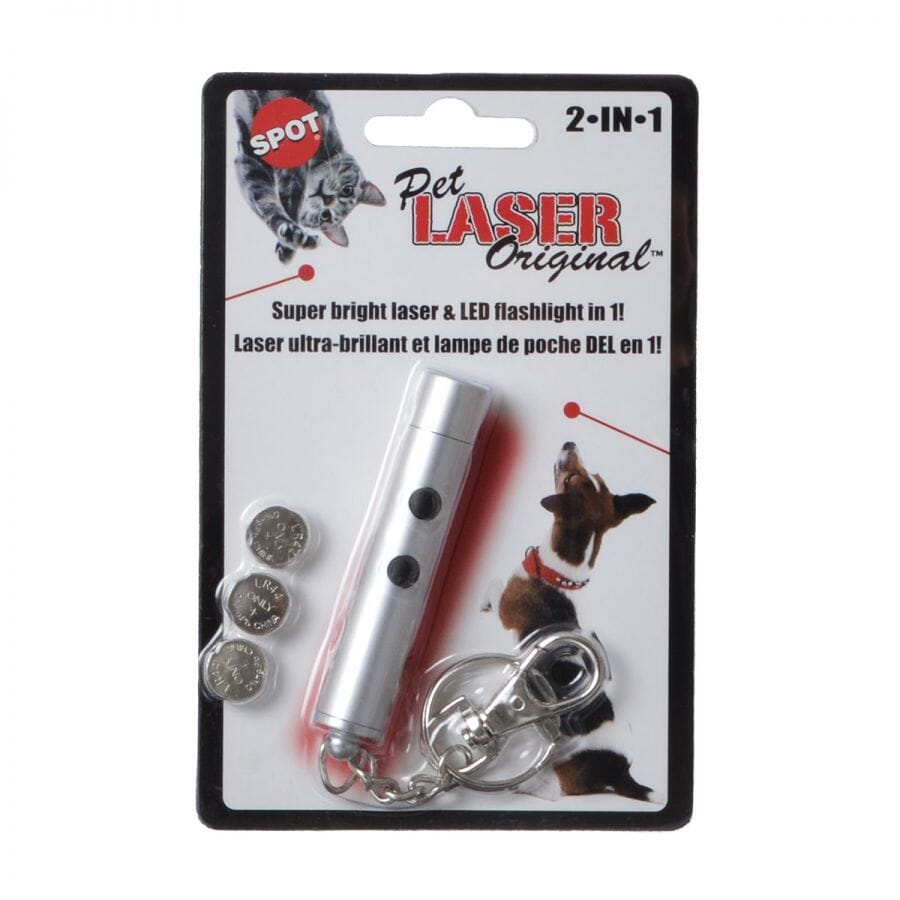 Ethical SPOT Original 2-in-1 LED Cat and Dog Laser Teaser - LR44 Batteries Included Default Title