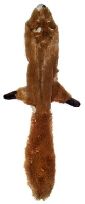 Ethical SPOT Skinneeez Stuffing-Free Squirrel Squeak and Soft Dog Toy - 24 Inch Large - 24 Inch