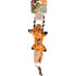 Ethical SPOT Skinneeez Stuffing-Free Tugs Fox Rope Tug and Squeak Soft Dog Toy - Small - 14 Inch Default Title