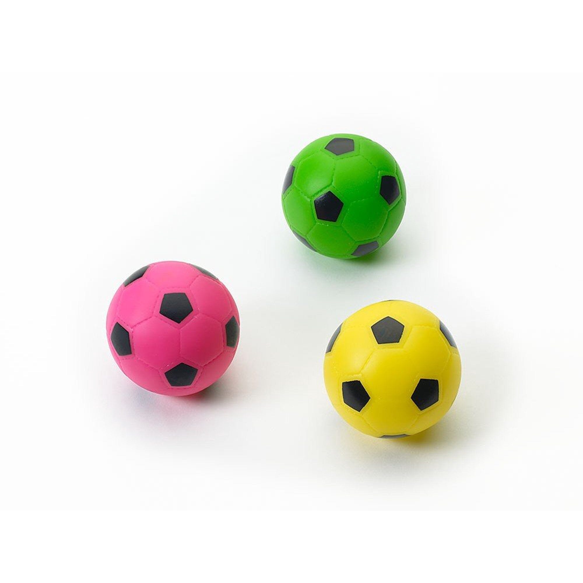 Ethical SPOT Soccer Ball Vinyl Fetch and Squeak Floating Dog Toy - 3 Inch Default Title