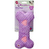 Ethical SPOT Soothers Warm Hug Bone Anxiety Lavender Scent Removable Squeaker Microwavable Pouch Plush Dog Toy Large - 12 Inch