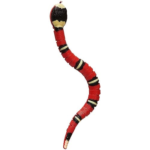 Ethical SPOT Wigglin' Snake Touch-Activated Motion USB Re-chargeable Teaser Cat Toy Default Title